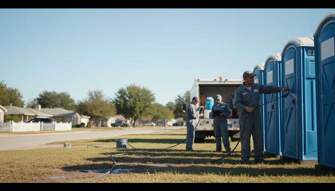 Long-Term Portable Toilet Rental in Harrison, AR near me